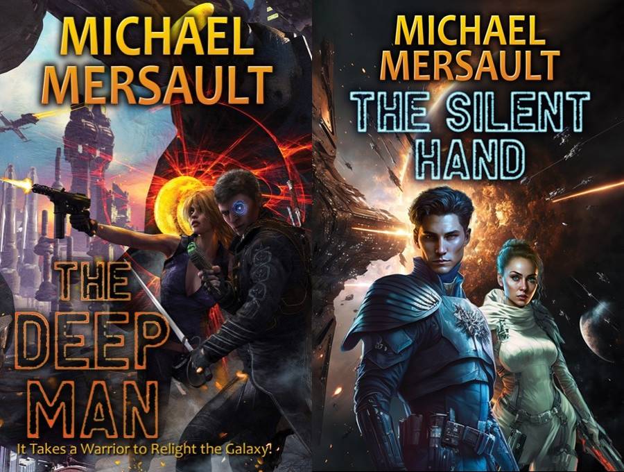 Covers for The Deep Man and The Silent Hand
